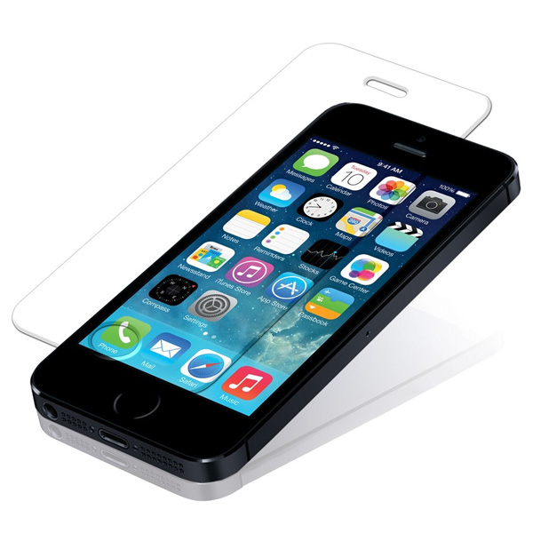 آلبوم iPhone 5/5S/SE Tempered Glass Screen Protector، آلبوم محافظ صفحه نمایش ضد ضربه آیفون 5/5 اس و اس ای