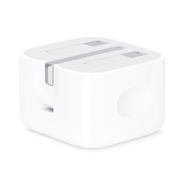 Apple 20W USB-C Power Adapter - G، شارژر 20 وات USB-C اپل مدل تاشو اورجینال اپل