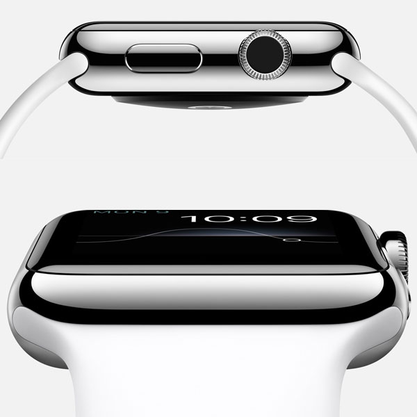 ویدیو ساعت اپل بدنه استیل بند اسپرت سفید 38 میلیمتر، ویدیو Apple Watch Watch Stainless Steel Case with White Sport Band 38mm