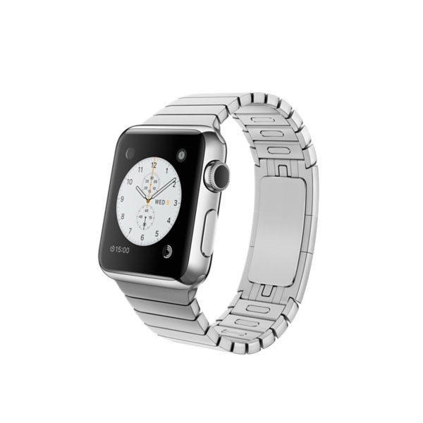 ویدیو ساعت اپل بدنه استیل بند دستبندی استیل 38 میلیمتر، ویدیو Apple Watch Watch Stainless Steel Case with Link Bracelet Band 38mm