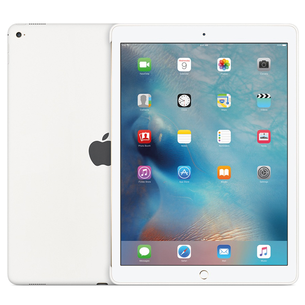 عکس دست دوم قاب سیلیکونی آیپد پرو 12.9 اینچ سفید، عکس Used iPad Pro 12.9 inch Silicone Case White