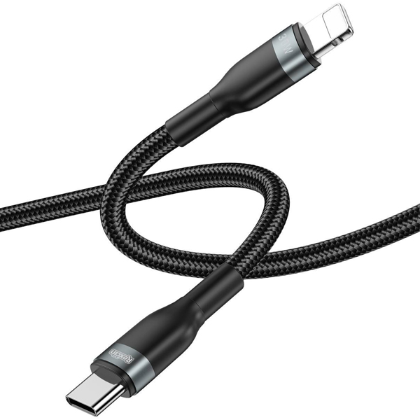 آلبوم Rexcin USB-C to Lightning Cable Rex-C018، آلبوم کابل شارژ تایپ سی به لایتنینگ رکسین مدل Rex-C018