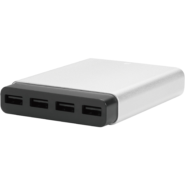 تصاویر شارژر رومیزی جاست موبایل مدل AluCharge، تصاویر Just Mobile AluCharge 4Port USB (EU power cord)