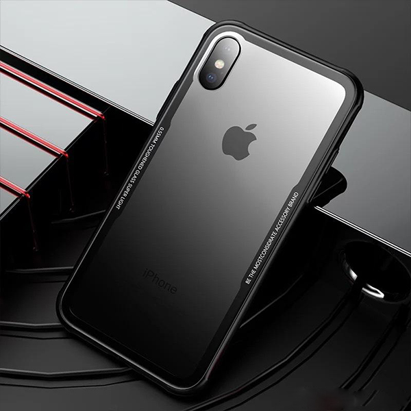 عکس iPhone X Case QY Crystal Shield، عکس قاب آیفون ایکس کیو وای مدل Crystal Shield