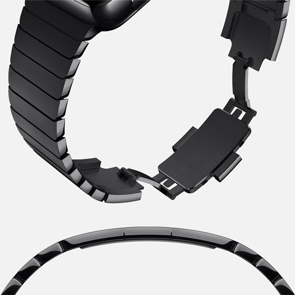 ویدیو ساعت اپل Apple Watch Watch Black Steel Case Black Link Bracelet Band 42mm، ویدیو ساعت اپل بدنه استیل مشکی بند دستبندی مشکی 42 میلیمتر