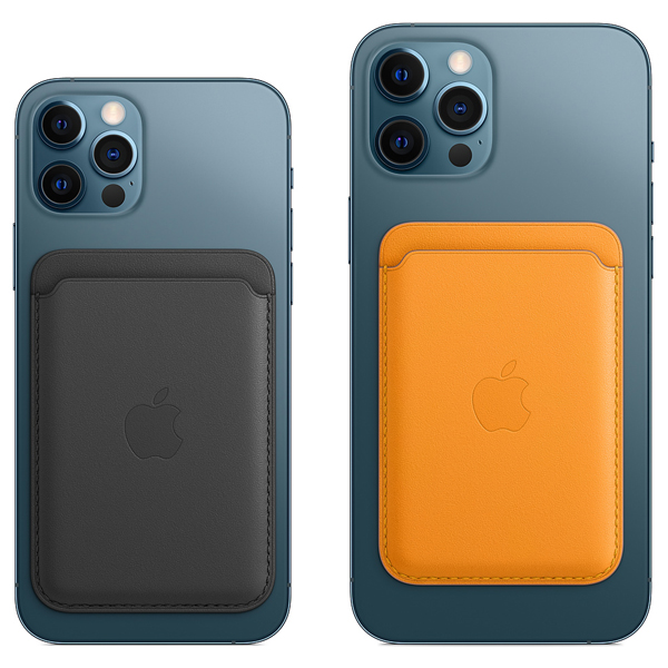 آلبوم iPhone Leather Wallet with MagSafe Baltic Blue، آلبوم کیف چرمی آهن ربایی آیفون رنگ آبی