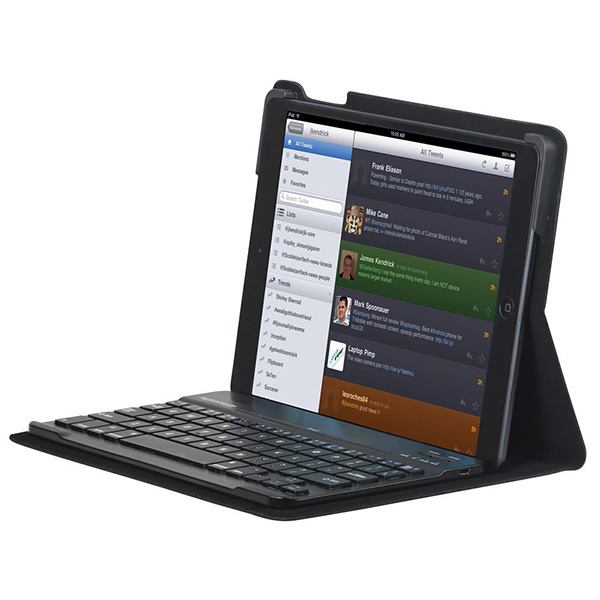 عکس iPad Air Case with Detachable Bluetooth Keyboard Promate Prof، عکس اسمارت کیس آیپد ایر با کیبورد بلوتوث پرومیت مدل Prof