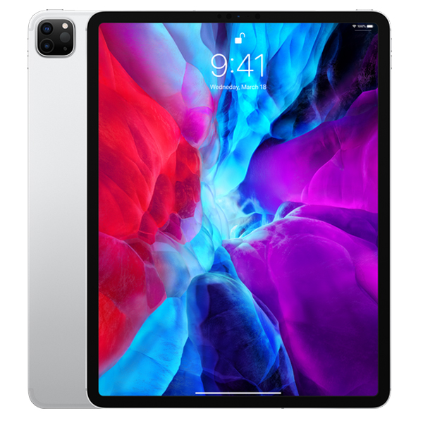تصاویر آیپد پرو سلولار 12.9 اینچ 512 گیگابایت نقره ای 2020، تصاویر iPad Pro WiFi/4G 12.9 inch 512GB Silver 2020