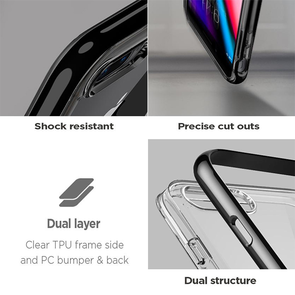 ویدیو iPhone 8/7 Plus Case Spigen Neo Hybrid Crystal 2 (22363)، ویدیو قاب آیفون 8/7 پلاس اسپیژن مدل Neo Hybrid Crystal 2