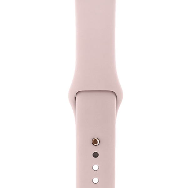 آلبوم ساعت اپل سری 3 جی پی اس بدنه آلومینیومی طلایی با بند صورتی اسپرت 42 میلیمتر، آلبوم Apple Watch Series 3 GPS Gold Aluminum Case with Pink Sand Sport Band 42mm