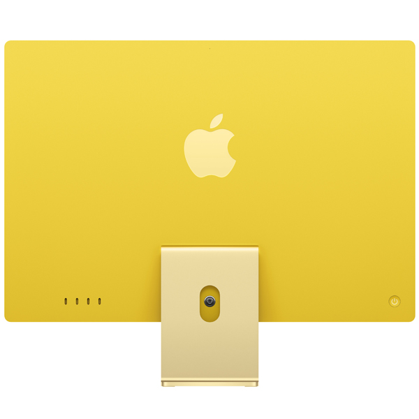 عکس آی مک iMac 24 inch M4 Z1EL Yellow (10C-10C/16-512) 2024، عکس آی مک 24 اینچ M4 زرد مدل Z1EL سال 2024