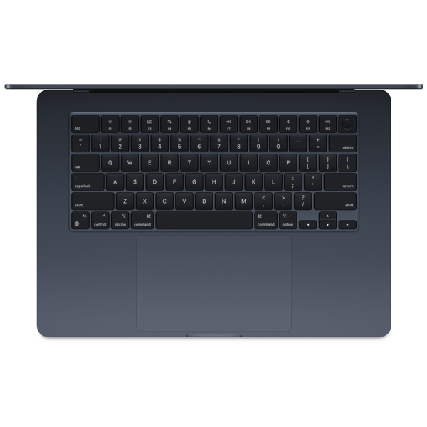 عکس مک بوک ایر MacBook Air 15 inch M5 MDVN4 Midnight 2026، عکس مک بوک ایر 15 اینچ M5 مدل MDVN4 میدنایت 2026