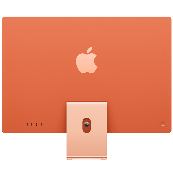 عکس آی مک iMac 24 inch M4 MWV83 Orange (10C-10C/16-256) 2024، عکس آی مک 24 اینچ M4 نارنجی مدل MWV83 سال 2024