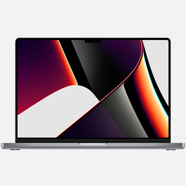 عکس مک بوک پرو ام 1 پرو مدل MK183 خاکستری 16 اینچ 2021، عکس MacBook Pro M1 Pro MK183 Space Gray 16 inch 2021