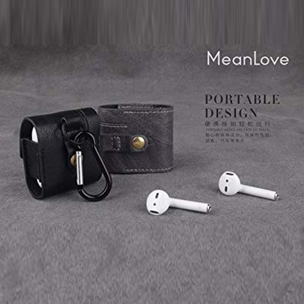آلبوم کیف چرمی کلاسیک ایرپاد وایرلس اپل مدل Mean Love، آلبوم Apple Airpods Classic Leather Mean Love