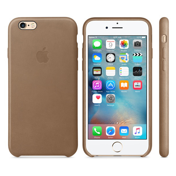 گالری قاب چرمی آیفون 6 اس - اورجینال اپل، گالری iPhone 6S Leather Case - Apple Original