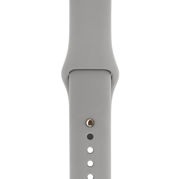 آلبوم ساعت اپل سری 1 بدنه آلومینیوم طلایی و بند اسپرت سیمانی 38 میلیمتر، آلبوم Apple Watch Series 1 Gold Aluminum Case with Concrete Sport Band 38 mm