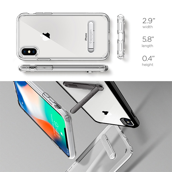 آلبوم iPhone X Case Spigen Ultra Hybrid S، آلبوم قاب آیفون ایکس اسپیژن مدل Ultra Hybrid S