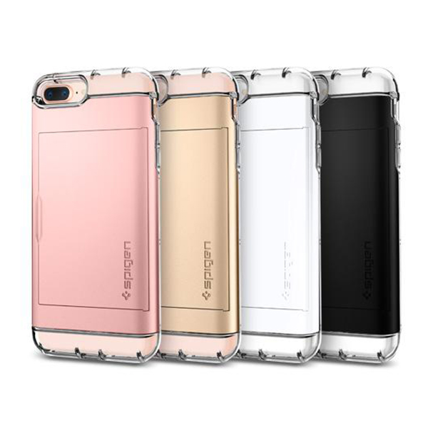 گالری iPhone 8/7 Plus Case Spigen Crystal Wallet، گالری قاب آیفون 8/7 پلاس اسپیژن مدل Crystal Wallet