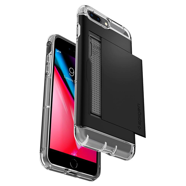 آلبوم iPhone 8/7 Plus Case Spigen Crystal Wallet، آلبوم قاب آیفون 8/7 پلاس اسپیژن مدل Crystal Wallet