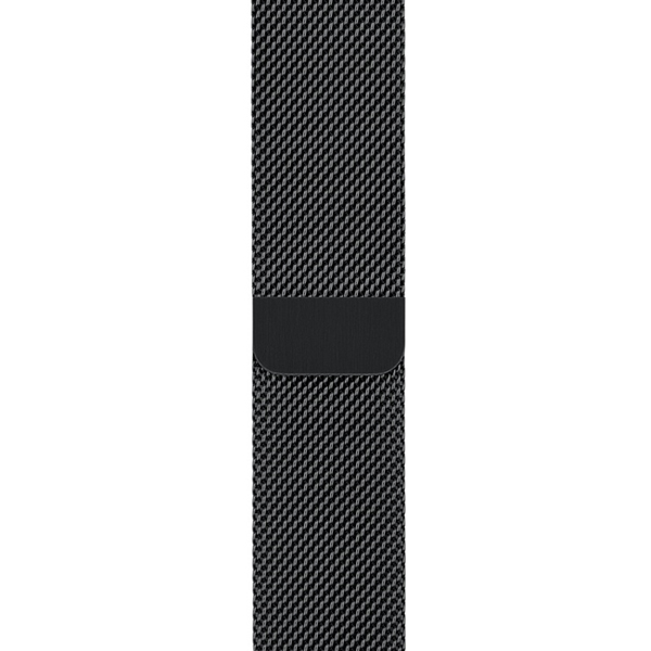 گالری ساعت اپل سری 2 بدنه استیل مشکی و بند میلان مشکی 42 میلیمتر، گالری Apple Watch Series 2 Space Black Stainless Steel Case Space Black Milanese Loop 42m