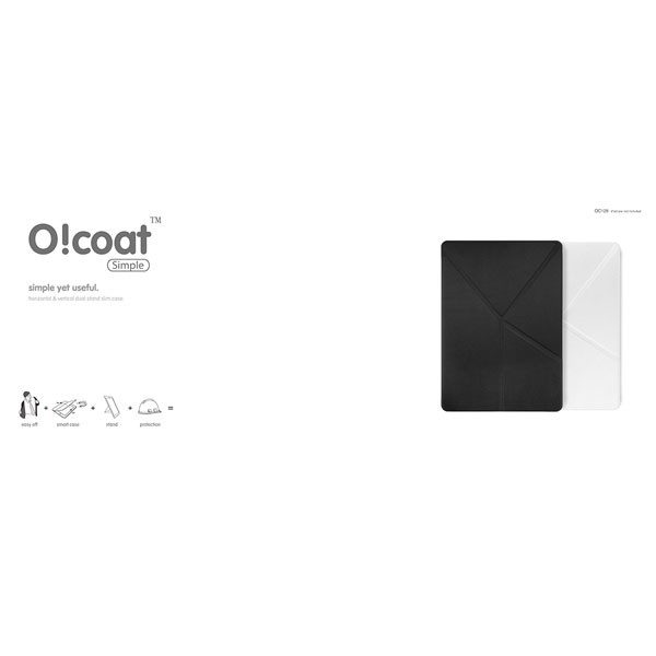 آلبوم iPad Air 2 smart case Ozaki O!coat Simple OC128، آلبوم اسمارت کیس آیپدایر 2 - سیمپل OC128