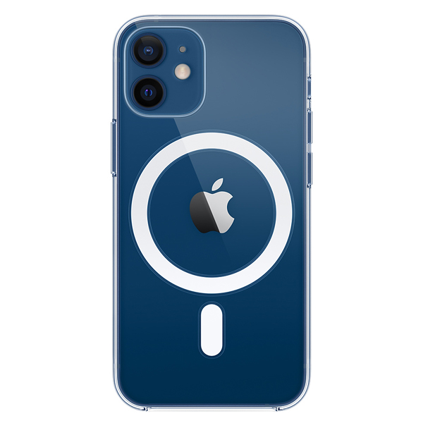 عکس قاب شفاف آیفون 12 مینی همراه با مگ سیف، عکس iPhone 12 mini Clear Case with MagSafe
