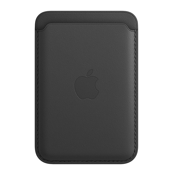 تصاویر کیف چرمی آهن ربایی آیفون رنگ مشکی، تصاویر iPhone Leather Wallet with MagSafe Black