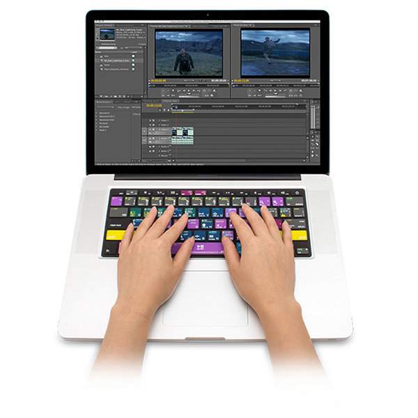 ویدیو روکش محافظ کیبورد جی سی پال طرح Adobe Flash، ویدیو Keyboard Protector VerSkin Adobe Flash Pro Shortcut