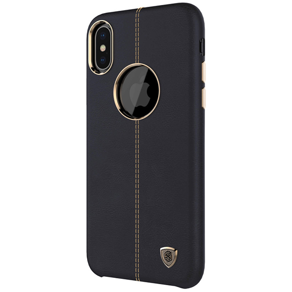 گالری قاب چرمی نیلکین مدل Englon مناسب برای آیفون XS و X رنگ مشکی، گالری iPhone XS/X Case Nillkin Englon Leather Cover case Black