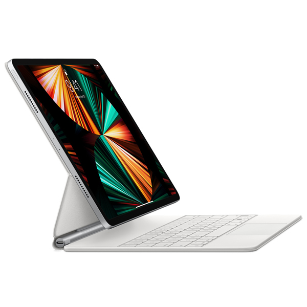 تصاویر مجیک کیبورد سفید برای آیپد پرو 12.9 اینچ 2021، تصاویر Magic Keyboard for iPad Pro 12.9 inch (5th generation) White