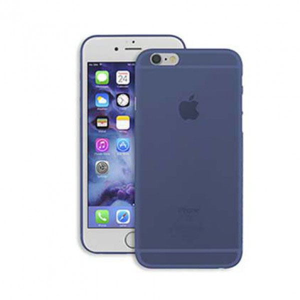تصاویر قاب آیفون 6 اس و 6 اوزاکی ژله ای 0.3 آبی، تصاویر iPhone 6S/6 Case Ozaki 0.3 Jelly Pro dark Blue OC550