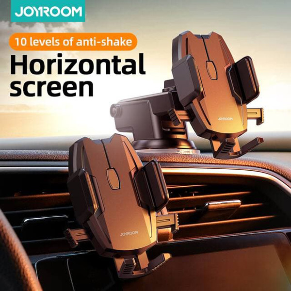 عکس پایه نگهدارنده گوشی موبایل جوی روم مدل JR-ZS255، عکس Joyroom spider stable car holder JR-ZS255