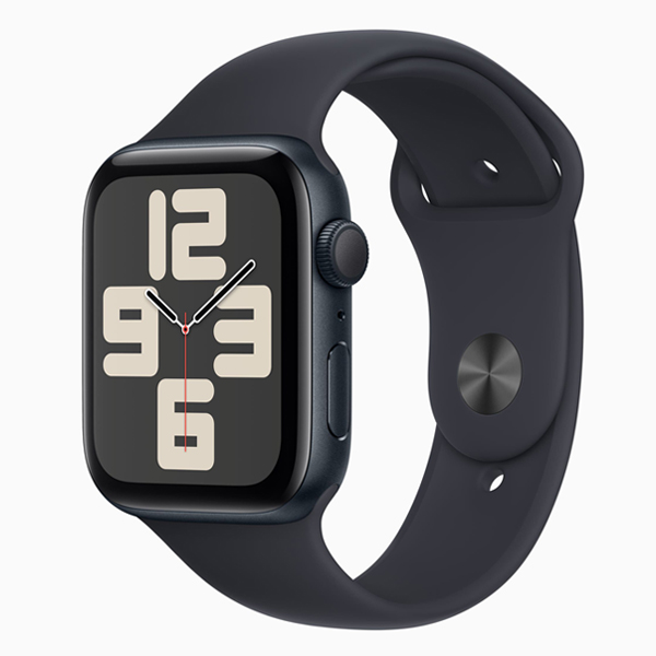 تصاویر ساعت اپل اس ای 2 بدنه آلومینیومی میدنایت و بند اسپرت میدنایت 40 میلیمتر، تصاویر Apple Watch SE2 Midnight Aluminum Case with Midnight Sport Band 40mm