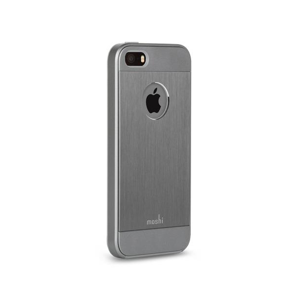 ویدیو قاب آیفون اس ای موشی مدل iGlaze Armour خاکستری، ویدیو iPhone SE Case Moshi iGlaze Armour Gunmetal Gray