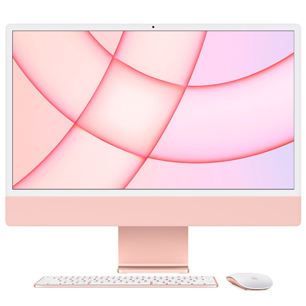 تصاویر آی مک 24 اینچ M1 صورتی کاستمایز هارد 1 ترابایت رم 16 گیابایت سال 2021، تصاویر iMac 24 inch M1 Pink CTO 8-Core GPU 1TB-16GB 2021