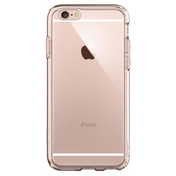 عکس iPhone 6s/6 Case Spigen Ultra hybrid Rose gold، عکس قاب اسپیگن مدل Ultra hybrid رز گلد مناسب برای آیفون 6 و 6 اس