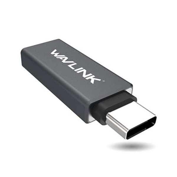 عکس USB 3.0 to USB-C Adapter WavLink WL-CAU3C3A1، عکس تبدیل یو اس بی 3.0 به یو اس بی سی ویولینک مدل WL-CAU3C3A1