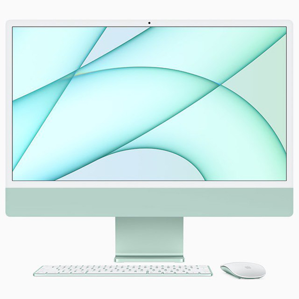 تصاویر آی مک 24 اینچ M1 7-Core سبز 2021، تصاویر iMac 24 inch M1 7-Core GPU 2021 Green