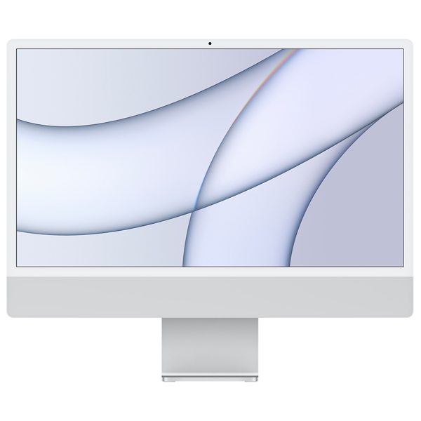 عکس آی مک iMac 24 inch M1 Silver CTO 7-Core GPU 256GB 2021، عکس آی مک 24 اینچ M1 نقره ای سفارشی هارد 256 رم 16 گیگابایت سال 2021