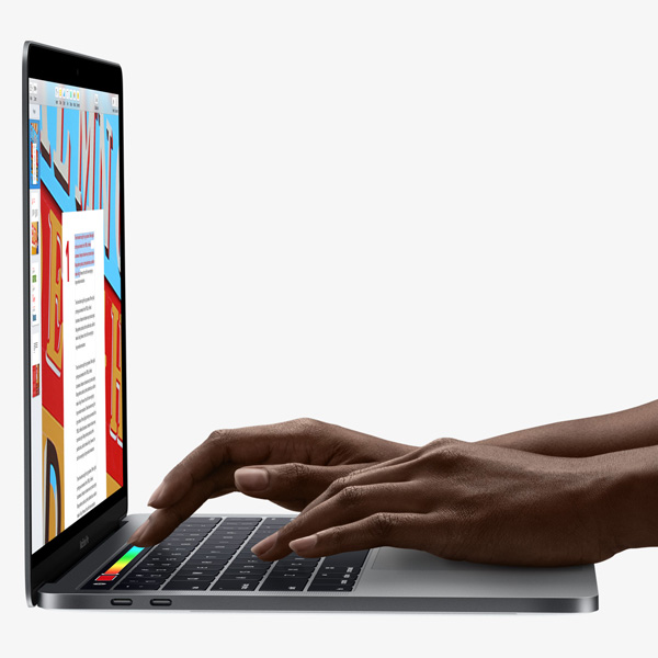 ویدیو مک بوک پرو 13 اینچ خاکستری MPXW2 سال 2017، ویدیو MacBook Pro MPXW2 Space Gray 13 inch With Touch Bar 2017