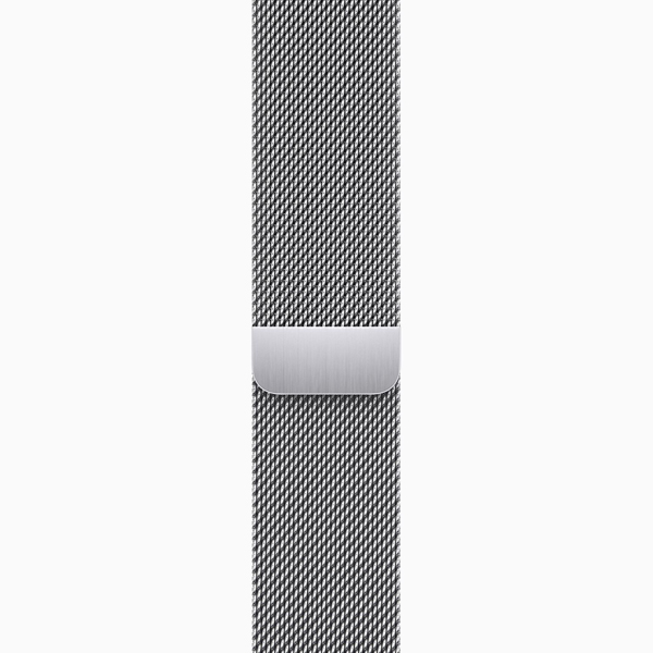 آلبوم ساعت اپل سری 9 سلولار Apple Watch Series 9 Cellular Silver Stainless Steel Case with Silver Milanese Loop 41mm، آلبوم ساعت اپل سری 9 سلولار بدنه استیل نقره ای و بند استیل میلان نقره ای 41 میلیمتر