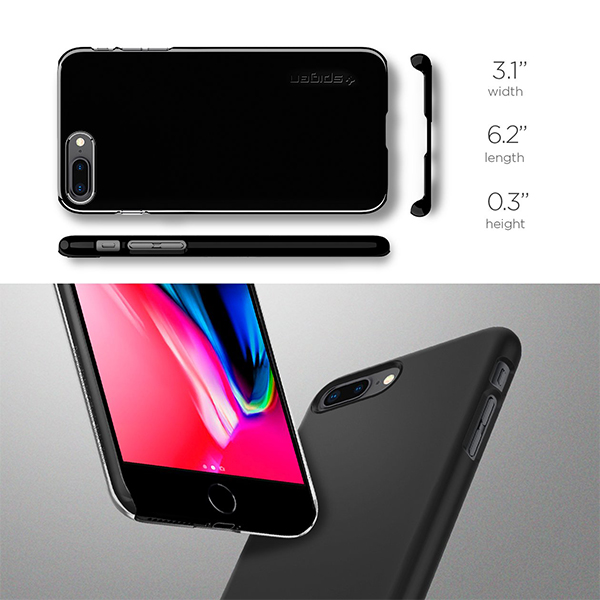 آلبوم iPhone 8/7 Plus Case Spigen Thin Fit (22208)، آلبوم قاب آیفون 8/7 پلاس اسپیژن مدل Thin Fit