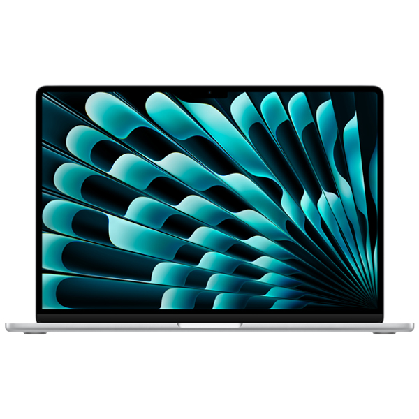 تصاویر مک بوک ایر 15 اینچ M4 مدل MW1G3 نقره ای 2025، تصاویر MacBook Air 15 inch M4 MW1G3 Silver 2025