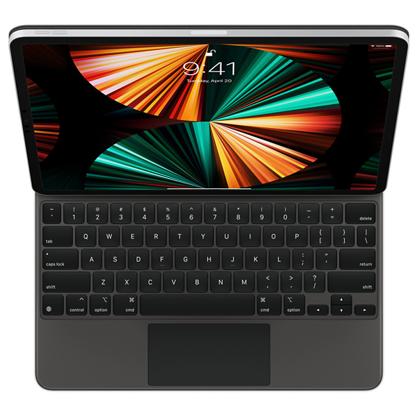 ویدیو مجیک کیبورد مشکی برای آیپد پرو 12.9 اینچ 2021، ویدیو Magic Keyboard for iPad Pro 12.9‑inch (5th generation) - Black