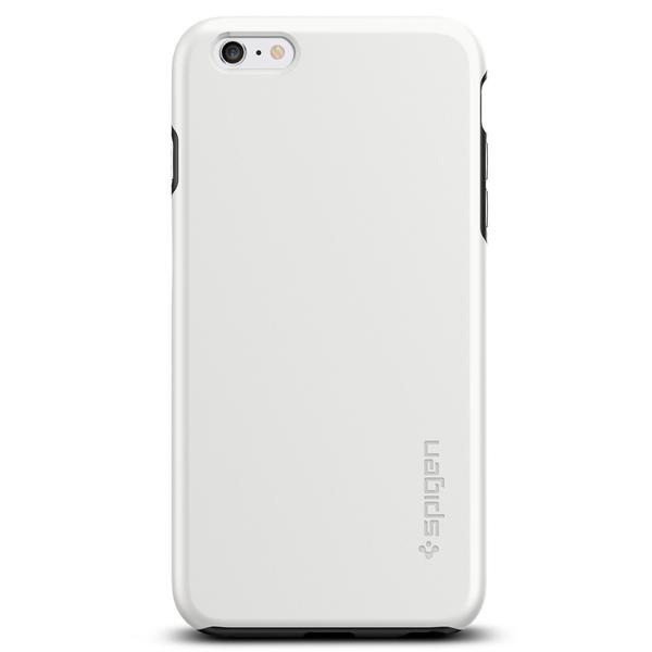 عکس قاب اسپیگن مدل Thin Fit Hybrid سفید آیفون 6 پلاس و 6 اس پلاس، عکس iPhone 6s Plus /6 Plus Case Spigen Thin Fit Hybrid White
