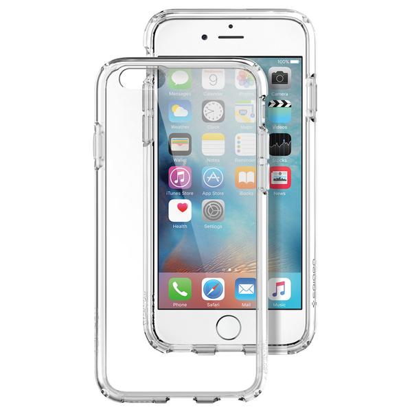 آلبوم iPhone 6s/6 Case Spigen Ultra hybrid Clear، آلبوم قاب اسپیگن مدل Ultra hybrid شفاف مناسب برای آیفون 6 و 6 اس