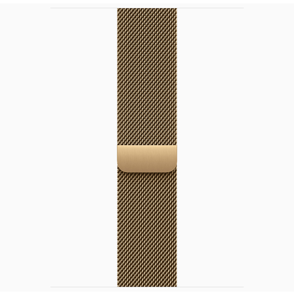 آلبوم ساعت اپل سری 12 بدنه تیتانیوم طلایی و بند میلان طلایی 46 میلیمتر، آلبوم Apple Watch Series 12 Radiant Gold Titanium Case with Radiant Gold Milanese Loop 46mm