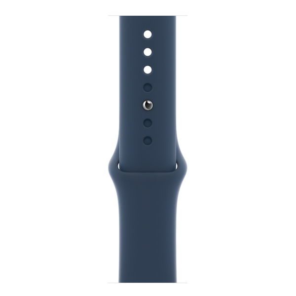 آلبوم ساعت اپل سری 7 جی پی اس بدنه آلومینیومی آبی و بند اسپرت آبی 45 میلیمتر، آلبوم Apple Watch Series 7 GPS Blue Aluminum Case with Abyss Blue Sport Band 45mm