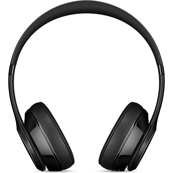 عکس هدفون Headphone Beats Solo3 Wireless On-Ear Headphones - Gloss Black، عکس هدفون بیتس سولو 3 وایرلس مشکی براق